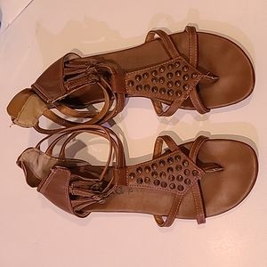 Brown sandals